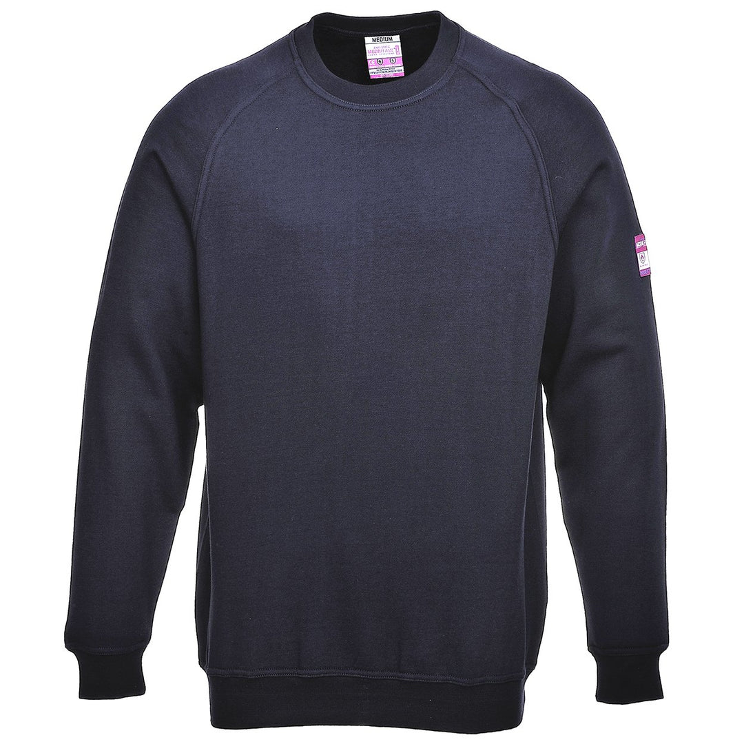 FR Antistatic Sweatshirt Color: Navy Talla: Small S Marine, S Marine