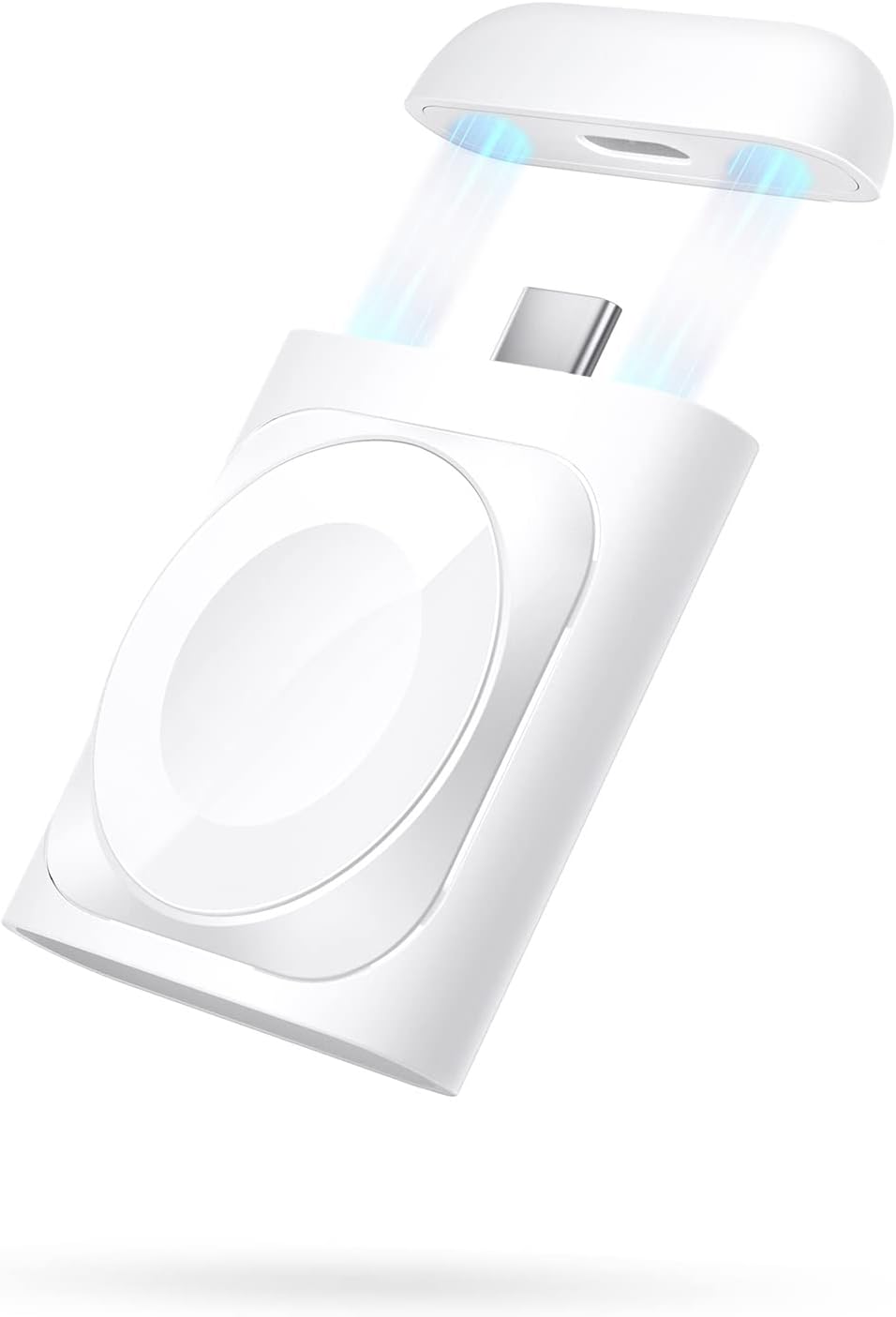 ESR Tragbares Ladegerät, Zertifiziert, klein & tragbar, Abdeckung, schnelle magnetische USB-C-Auflad