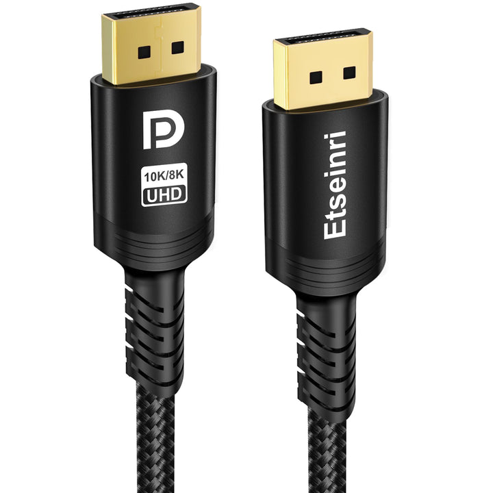 Etseinri DisplayPort Kabel 240Hz 7.5M, DisplayPort 1.4 Kabel 8K 60Hz 4K 240Hz 165Hz 144Hz 120Hz, DP