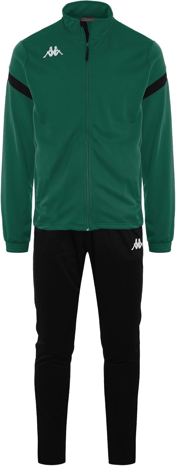 Kappa Unisex Dalcito Trainingsanzug S Verde/Schwarz, S Verde/Schwarz