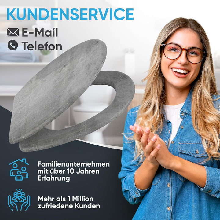 Sanilo WC Sitz mit Absenkautomatik, viele neue Toilettendeckel zur Auswahl, hochwertige Oberfläche,