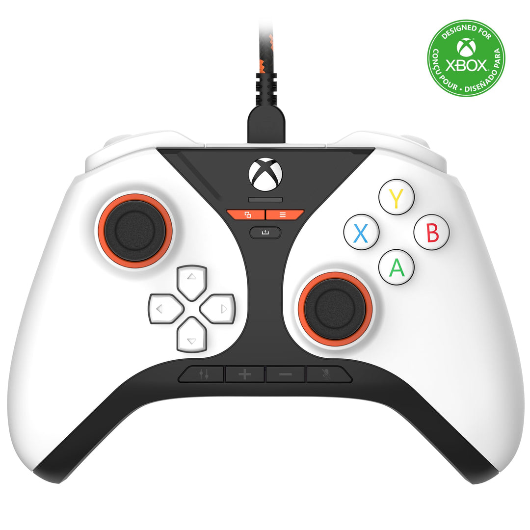 Snakebyte Gamepad Pro X weiss - kabelgebundener Xbox Series X|S & PC Controller mit Hall-Effect Sens