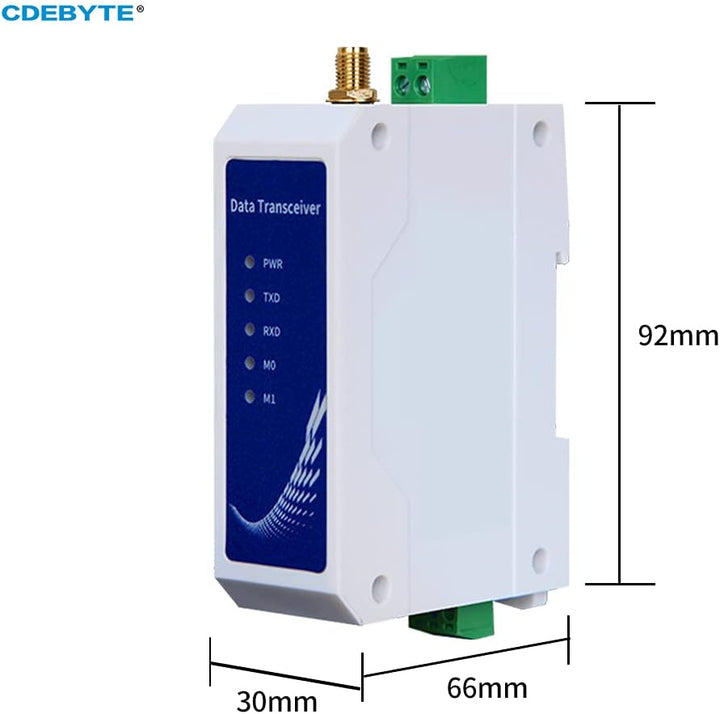 RS485 LoRa Modem, 433 MHz, kabelloses Digitalradio in Industriequalität, 30 dBm, EBYTE E95-DTU (433L