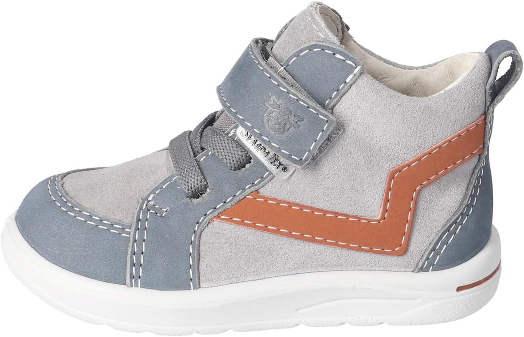 RICOSTA Jungen Low-Top Sneaker LOUI,Kinder Halbschuhe,WMS:Mittel, TEX 23 EU Graphit Space 450 M, 23