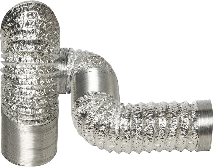 STERR Flexibler Schlauch für Lüftungskanäle 100 mm x 10 m - Abluftschlauch - Kanalschlauch für Heizu