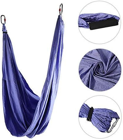 Tihebeyan Grosse Lufttrapez Hängematte mit Kugellager Ultra Strong Sling Swing für Yoga Pilates Body