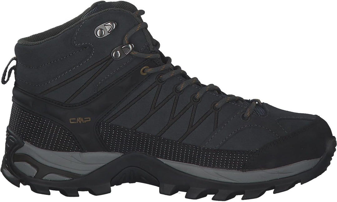 CMP Men's Rigel Mid Trekking Shoes Wp 42 EU Antracite Arabica, 42 EU Antracite Arabica