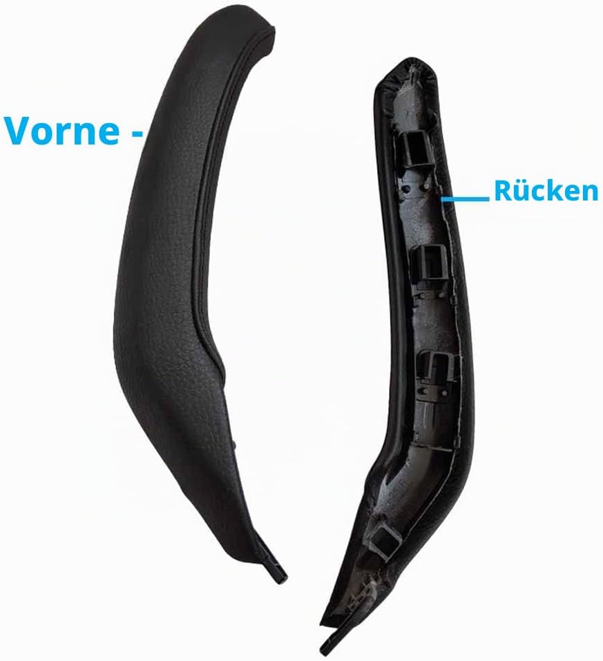 Hacreyatu Auto Türgriff Innengriff Für B-MW X3 X4 F25 F26 2010-2016 (Right Outer Cover, Black) Right