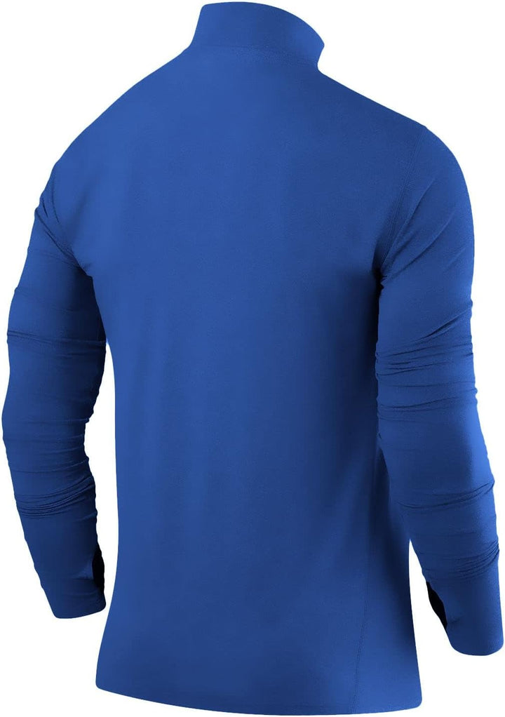 TCA Laufshirt Herren Langarm - Fusion Pro Quickdry Langarmshirt atmungsaktiv - Ski Oberteil Herren -