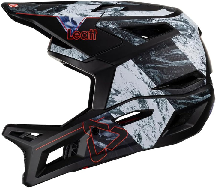 Leatt Unisex-Adult MTB Gravity 4.0 V23 Helmet M Alpine, M Alpine