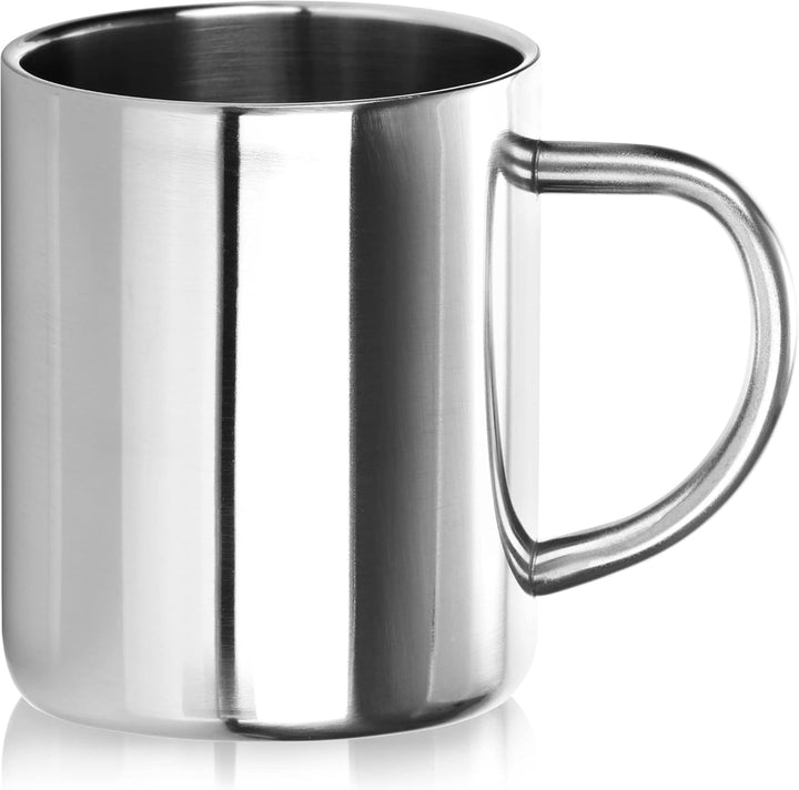 Robin Goods® 2x Edelstahl-Thermobecher Set - 350 ml je Kaffeetasse - Thermo-Trinkbecher aus hochwert