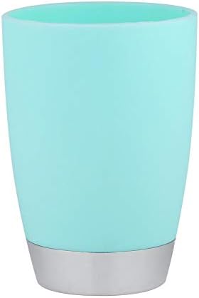 AYNEFY 6tlg Badezimmer Zubehör Set,Badset Accessoires Chrom mit Seifenspender Lotionsflaschen Zahnpu