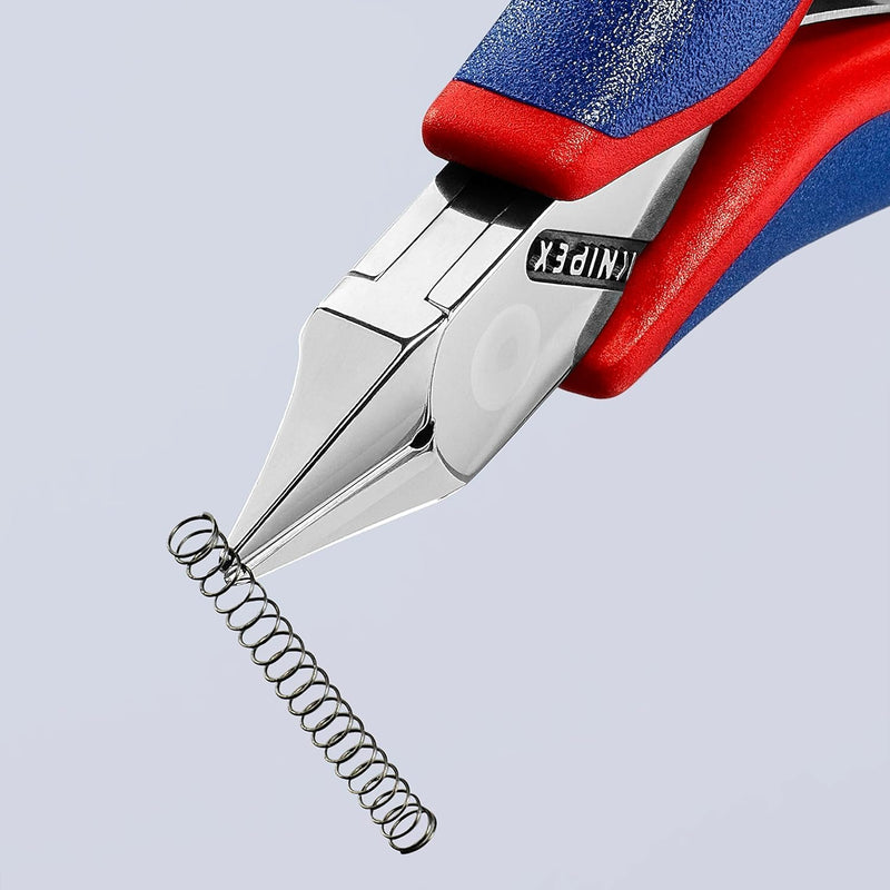 Knipex Elektronik-Seitenschneider mit Mehrkomponenten-Hüllen 115 mm 77 52 115 spitzer,ausgekehlter K