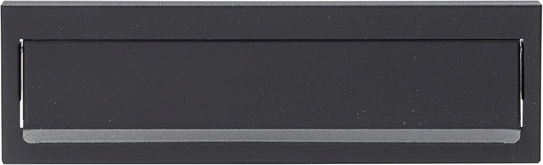 Arregui,c-600,C604 AA8Briefeinwurf ausStahl, 248 x73 mm, Schwarz, 7,3 x24,8 cm, Schwarz