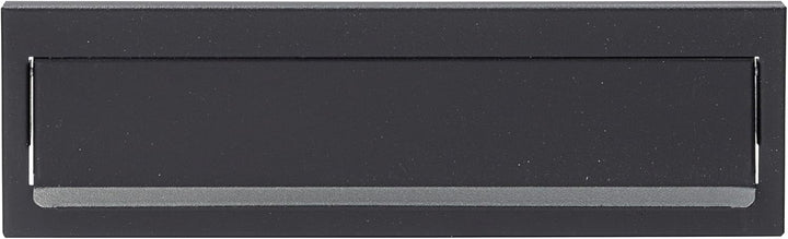 Arregui,c-600,C604 AA8Briefeinwurf ausStahl, 248 x73 mm, Schwarz, 7,3 x24,8 cm, Schwarz