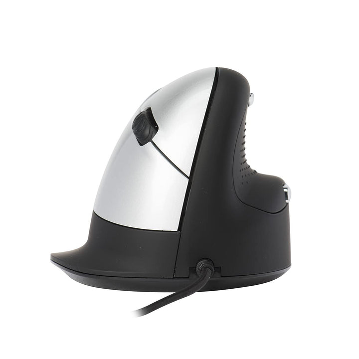R-Go HE Break Ergonomische Maus, Vertikale Maus mit Anti-RSI-Software, Mittel (Handlänge 165-185mm),