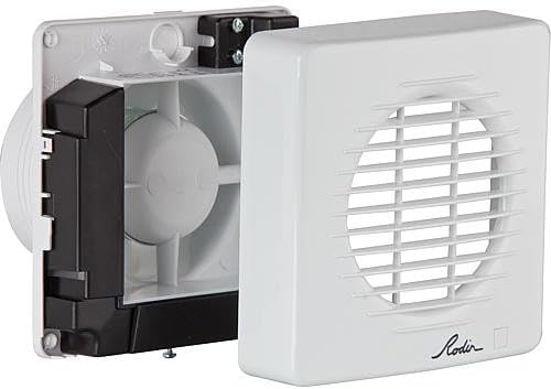 Kleinraumlüfter / WC-Entlüfter HEF-100P mit Rückluftsperre elektrisch