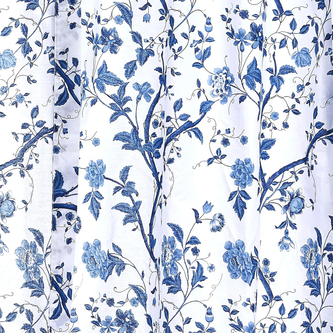 Laura Ashley Home Kollektion Elise Stilvoller Blumendruck Volant-Vorhang, schicke dekorative Fenster