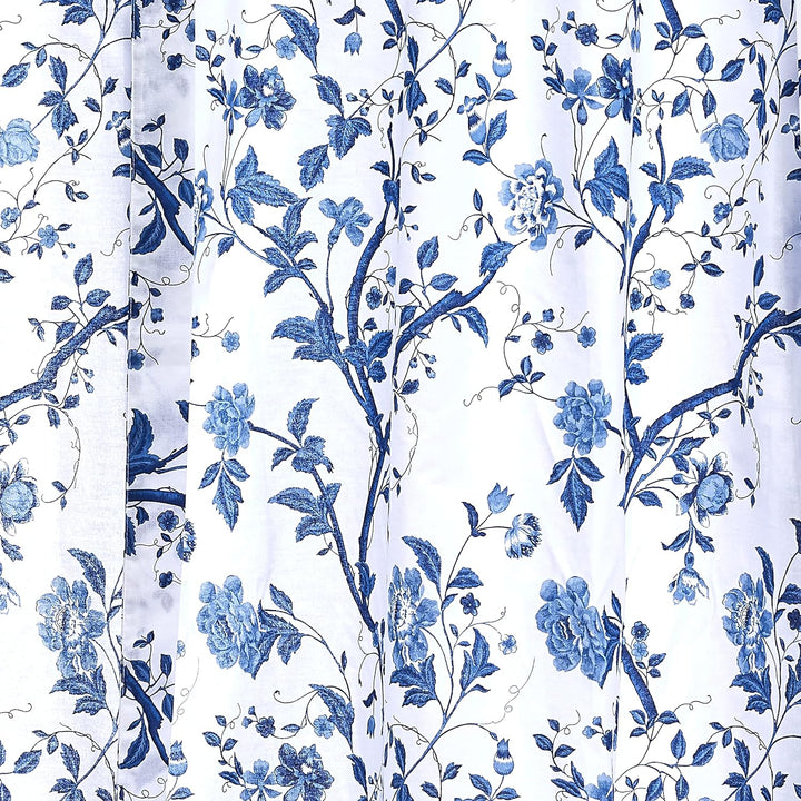 Laura Ashley Home Kollektion Elise Stilvoller Blumendruck Volant-Vorhang, schicke dekorative Fenster