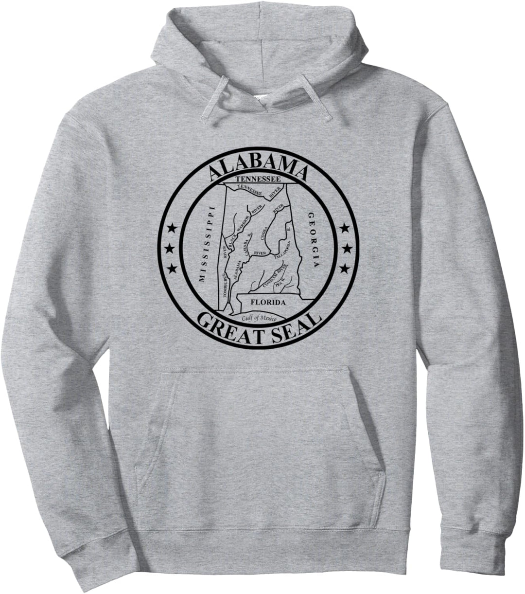 Siegel des Staates Alabama Pullover Hoodie