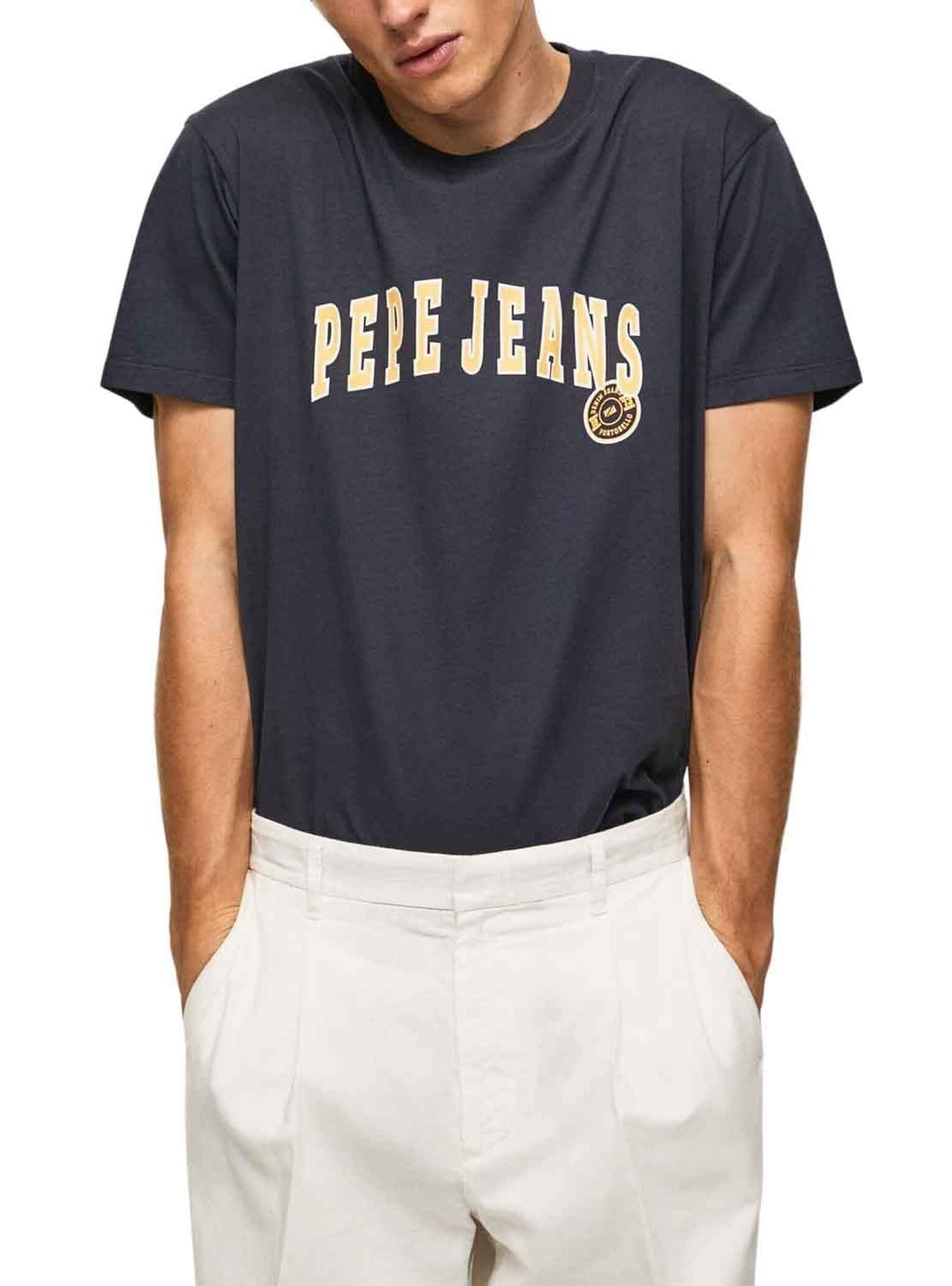 Pepe Jeans Herren Ronell T-Shirt S Blue (Dulwich), S Blue (Dulwich)
