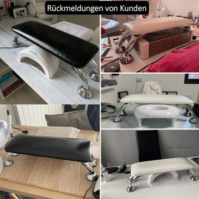 Nageldesign Handauflagen, Nagel Armauflage Handkissen, Nagelstudio Weiches Kissen, Maniküre Nagel Ha