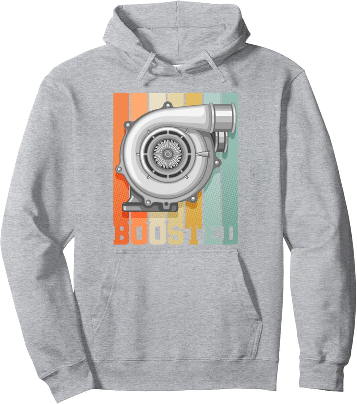 Boost Turbo Spruch Geschenk Tuner Boosted Turbolader Race Au Pullover Hoodie