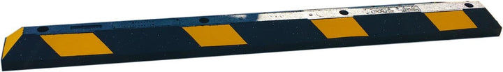UvV Parkstopper UVP16101 Anfahrschutz Radstopp 1800 mm schwarz, gelbe Einparkhilfe Garage/Carport. P