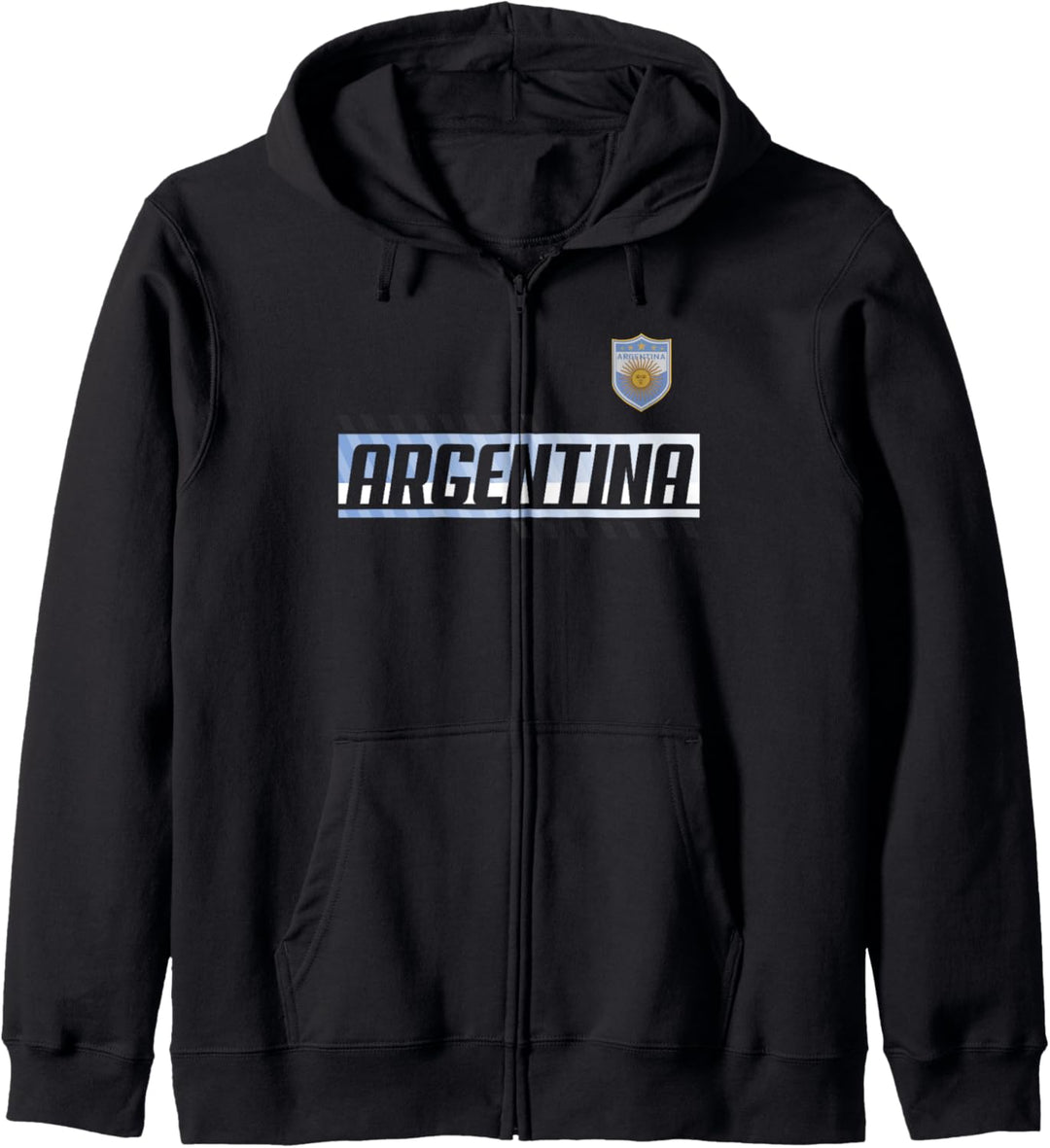 Trendy Argentina Banner Kapuzenjacke