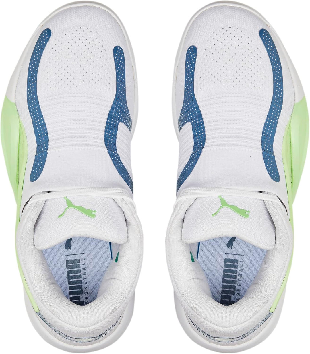 Puma Herren Rise NitroBasketballschuh 39 EU Puma White Deep Dive, 39 EU Puma White Deep Dive