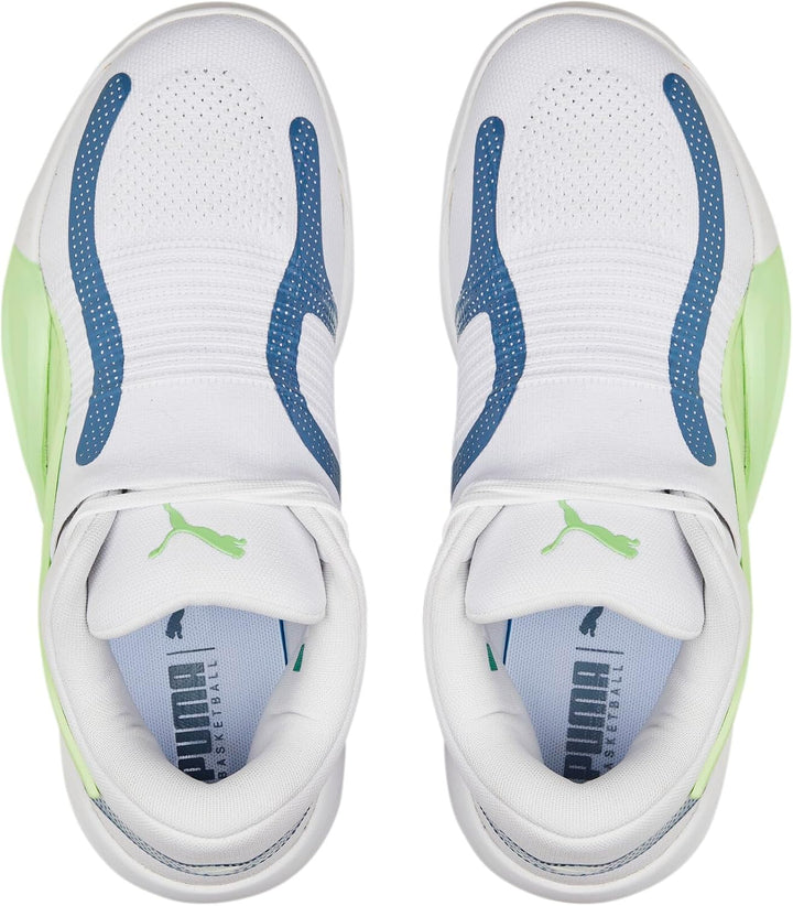 Puma Herren Rise NitroBasketballschuh 39 EU Puma White Deep Dive, 39 EU Puma White Deep Dive