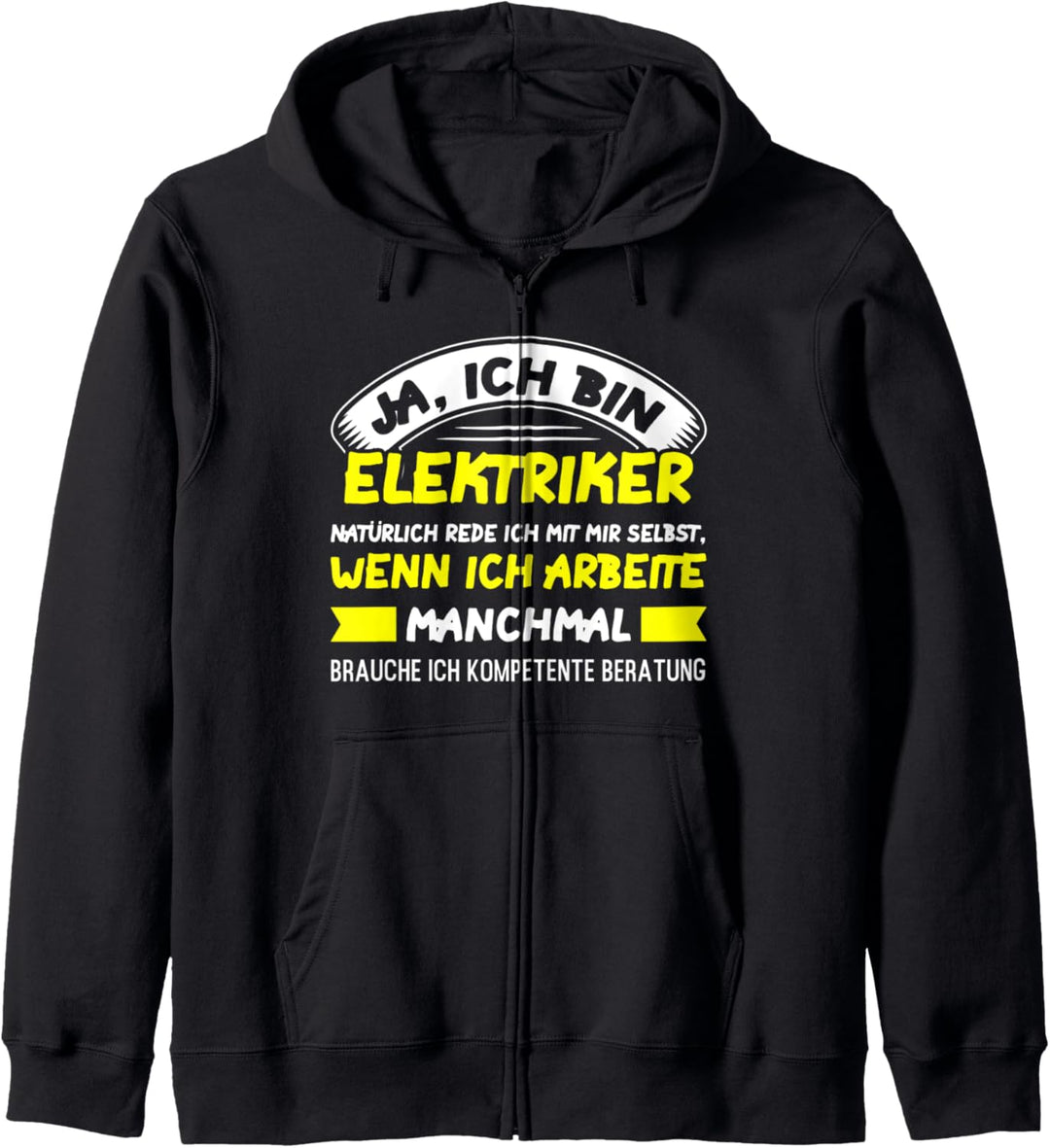 Elektriker Elektromeister Elektroinstallateur Kapuzenjacke