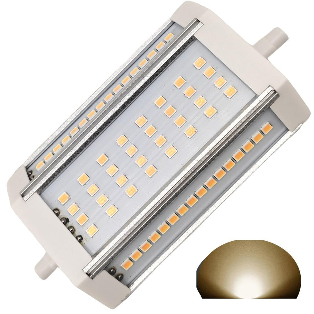 QLEE R7s Dimmbare Glühbirne J118 LED 118 mm 30W Äquivalent 300 W Halogen Glühlampe Warmes Licht 3000