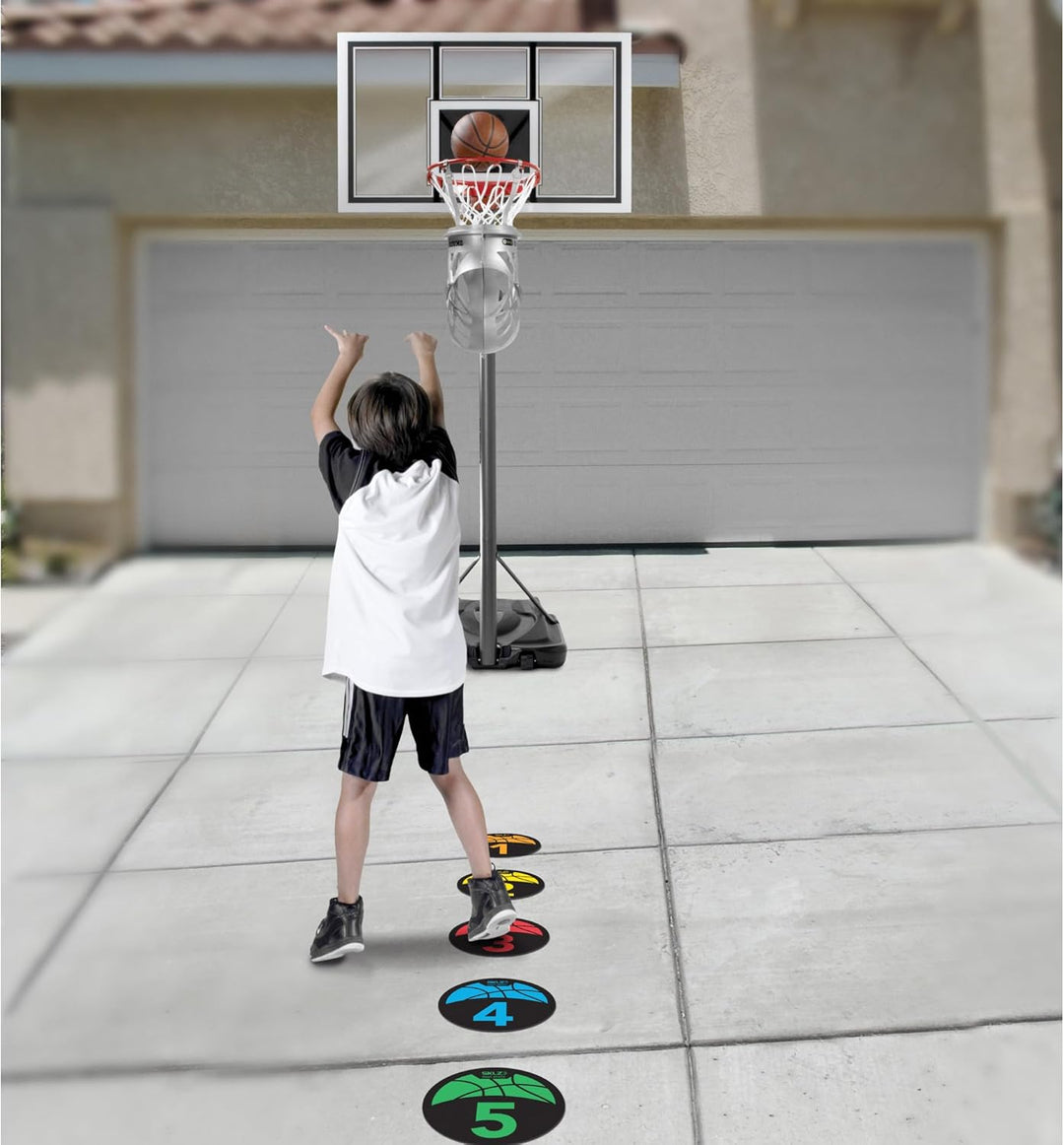 SKLZ Basketball Trainingsmarker, verbessert Spielfeldbewusstsein und Positionierung, langlebige Bode