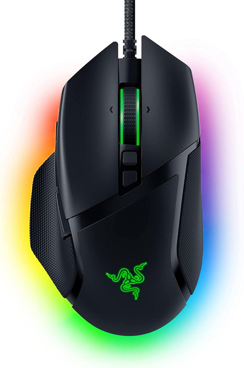 Razer Basilisk V3 - Kabelgebundene Gaming-Maus (10+1 programmierbare Tasten, HyperScroll-Neigungsrad