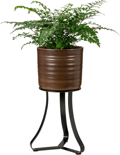 Scheurich Paris 27, Pflanzenständer/Blumenständer/Blumentopfständer/Postament aus Metall Farbe: Sati
