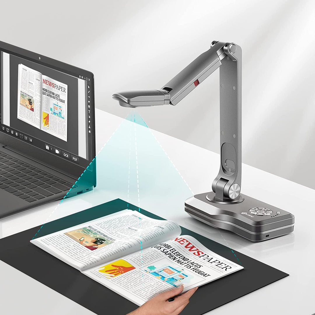 JOYUSING V508 VGA/HDMI/USB 8 Megapixel Dokumentenkamera und Visualizer, A3-Format, LED-Licht & Mikro