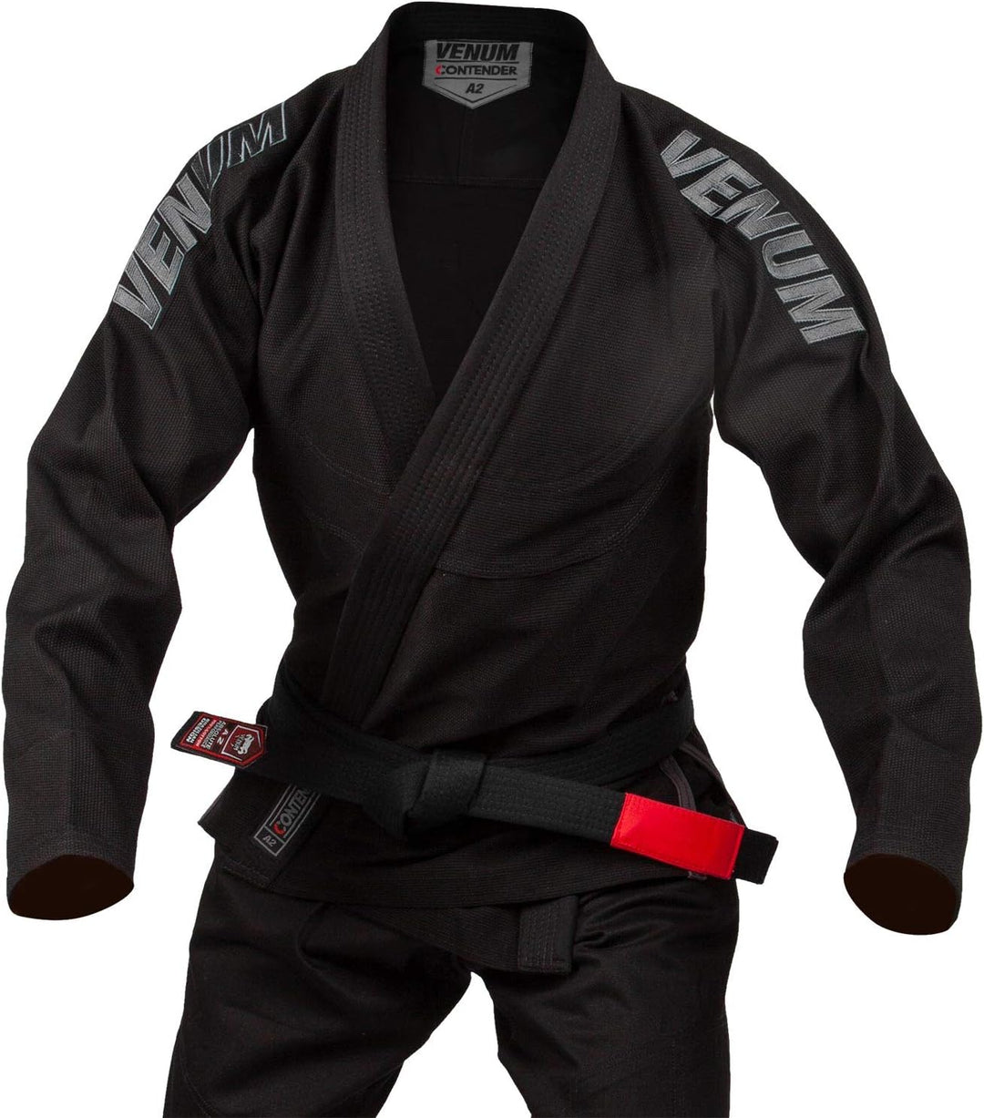 Venum Contender Evo Brazilian Jiu Jitsu Gi/Anzug A3.5 Schwarz, A3.5 Schwarz