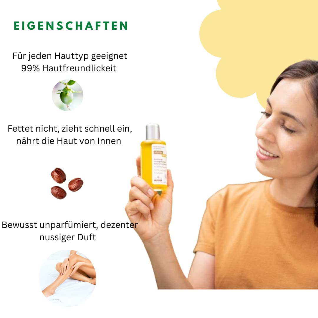 Wilco Natur Bio Jojoba Öl - 100 ml Flasche - 100% pur &amp; naturrein - Kontrollierte Naturkosmetik, veg