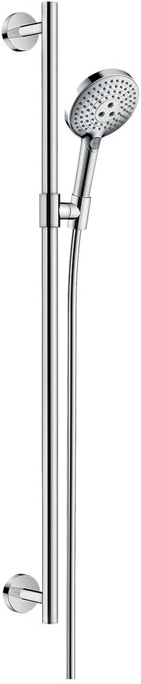 hansgrohe Raindance Select S Duschset, 0,90 m, 3 Strahlarten, wassersparend, Chrom 0,90m Set 3 Strah