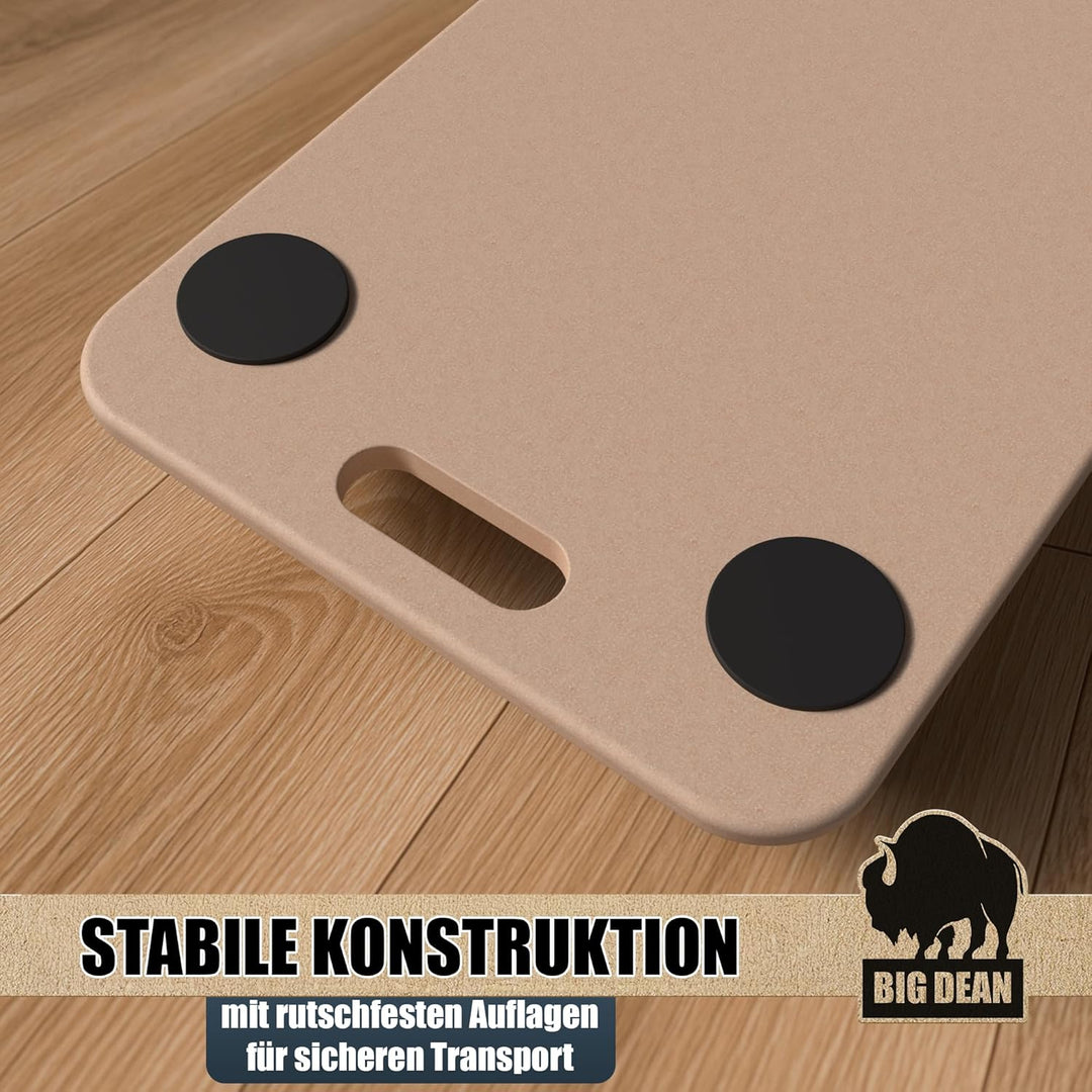 BigDean 2 Möbelroller Transportroller 250kg Rollbrett MDF Möbel Hund Roller | Schwerlastroller bis 2