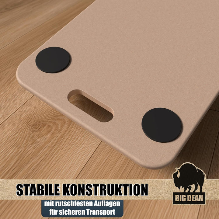 BigDean 2 Möbelroller Transportroller 250kg Rollbrett MDF Möbel Hund Roller | Schwerlastroller bis 2