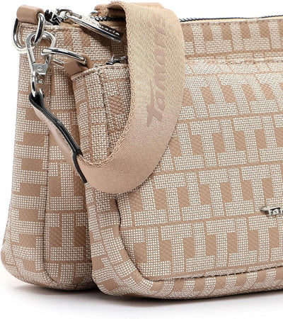 Tamaris Umhängetasche Jody 31980 Damen Handtaschen Ornament Einheitsgrösse Sand 420, Einheitsgrösse