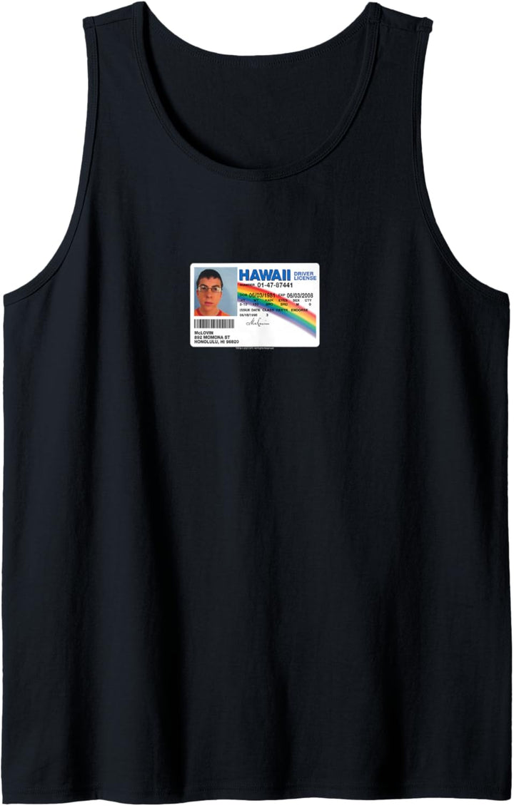 Superbad McLovin ID Tank Top