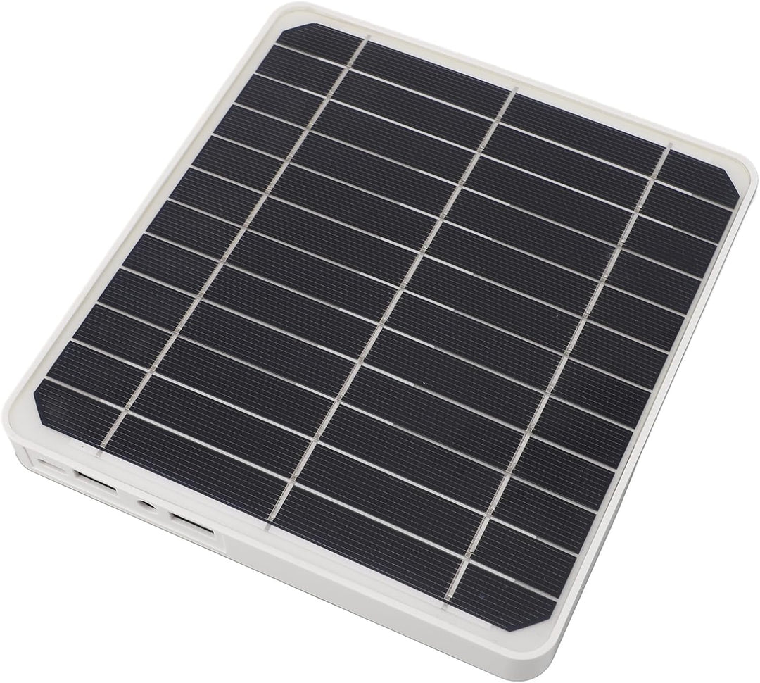 Wasserdichtes Tragbares Solarpanel, 20-W-Solarpanel mit USB-Typ-C- und DC-Anschluss, Leicht und Zuve