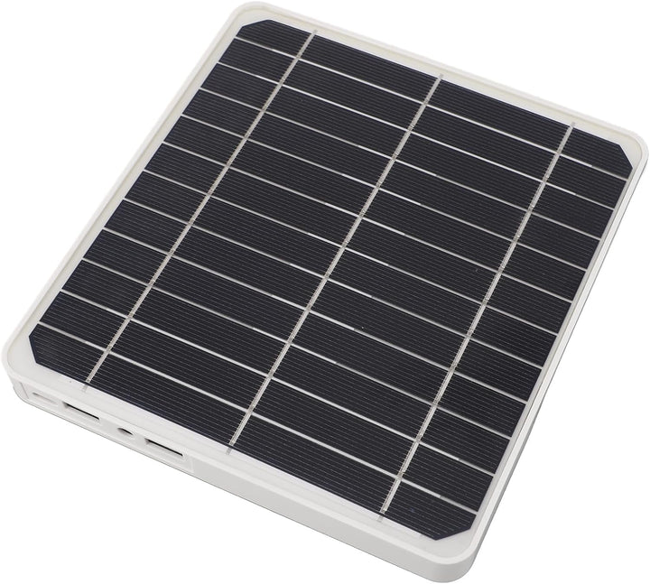 Wasserdichtes Tragbares Solarpanel, 20-W-Solarpanel mit USB-Typ-C- und DC-Anschluss, Leicht und Zuve