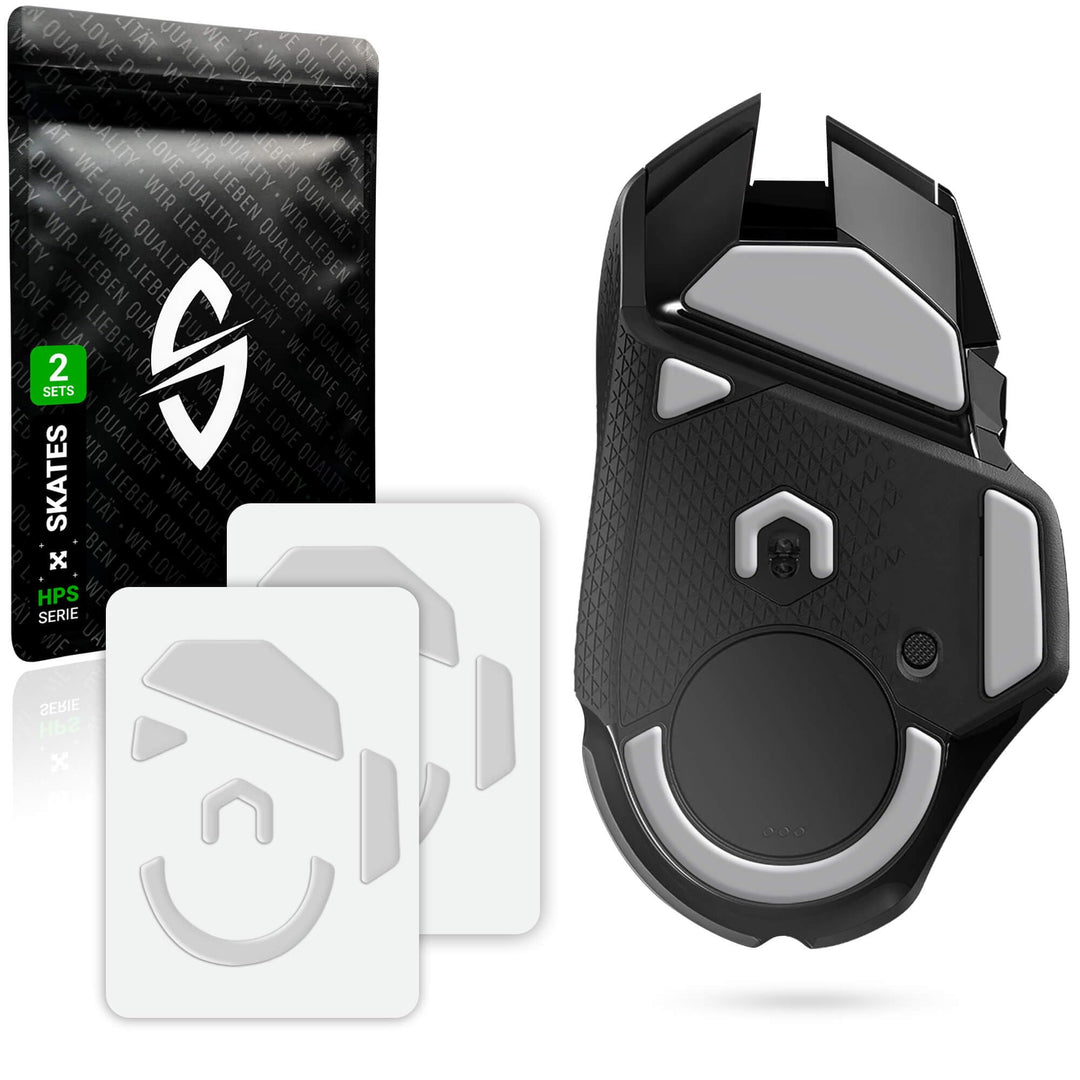 SensoryBoost HPS Glides (2er Set) kompatibel mit Logitech G502 Lightspeed - Balance aus Speed & Kont