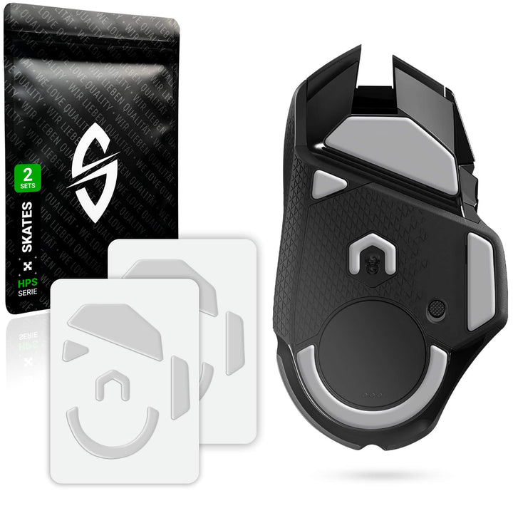 SensoryBoost HPS Glides (2er Set) kompatibel mit Logitech G502 Lightspeed - Balance aus Speed & Kont