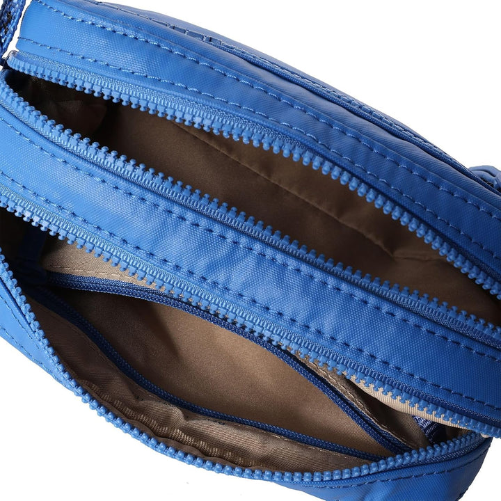 Hedgren Unisex Maia Umhängetasche S Blau (Creased Strong Blue), S Blau (Creased Strong Blue)