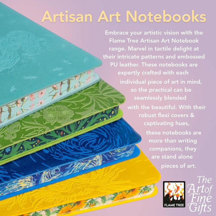 Exquisit Premium Notizbuch DIN A5: Tove Jansson, Mumin und Blumen: Unser hochwertiges, liniertes Bla